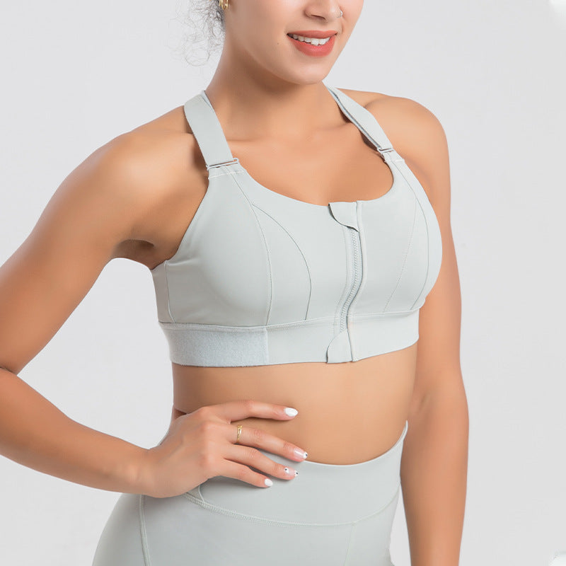 Soutien-gorge Sport Zippé Confort